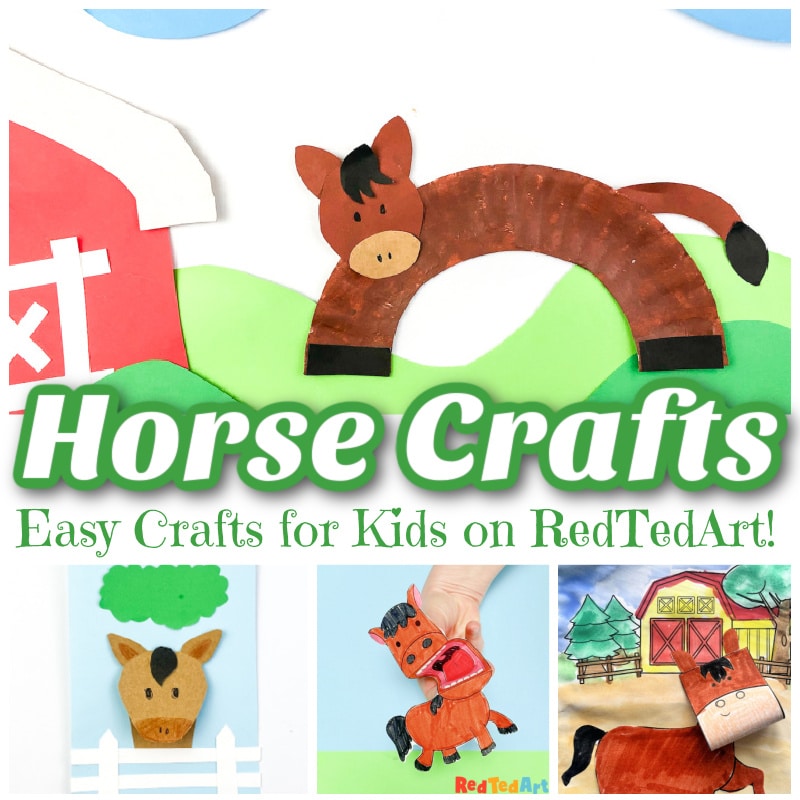 easy horse crafts for preschoolers