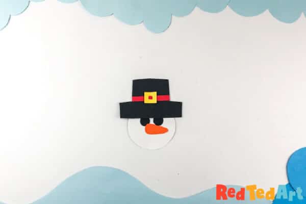 assemble the snowman