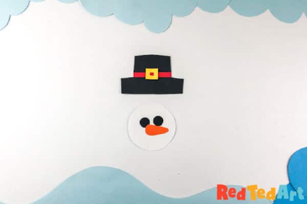 cut your snowman shapes