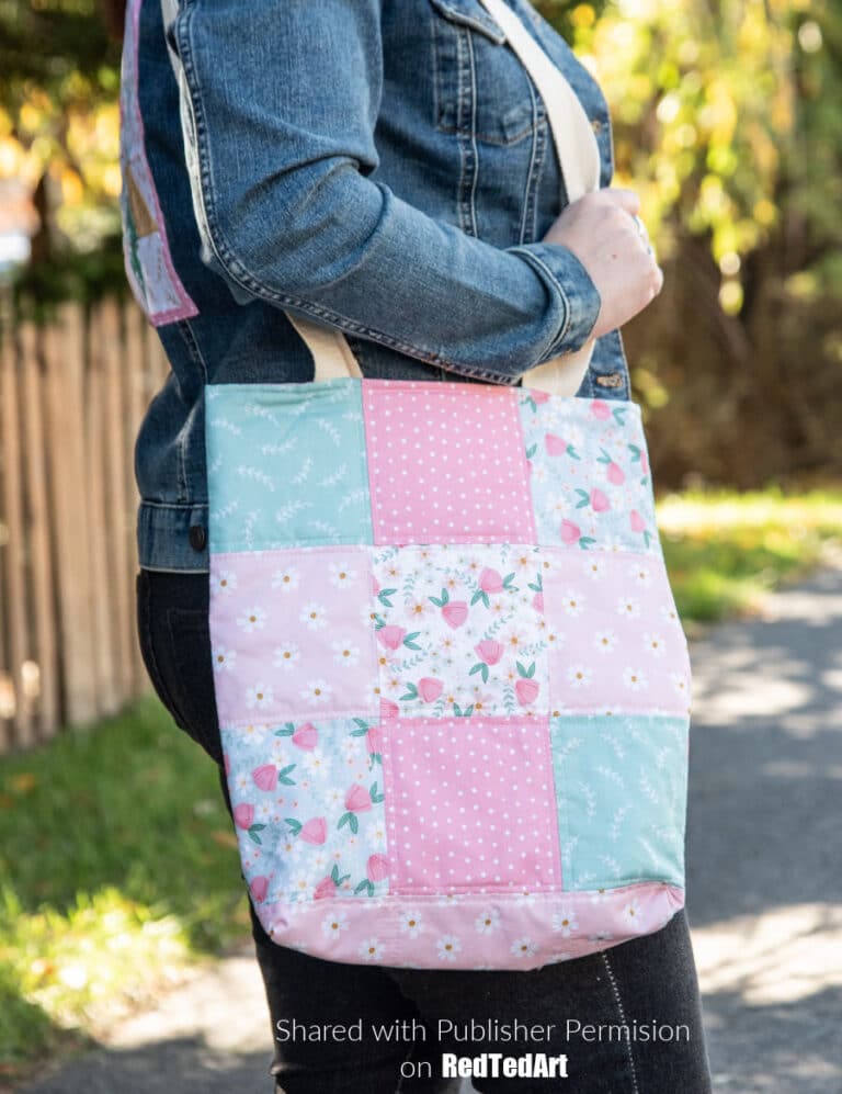 tote bag patterns Archives - Red Ted Art - Kids Crafts