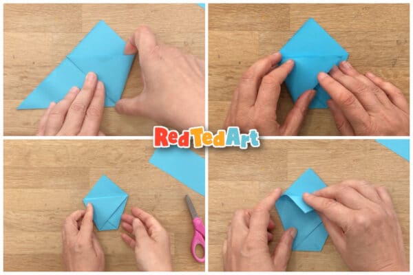 fold into a cup