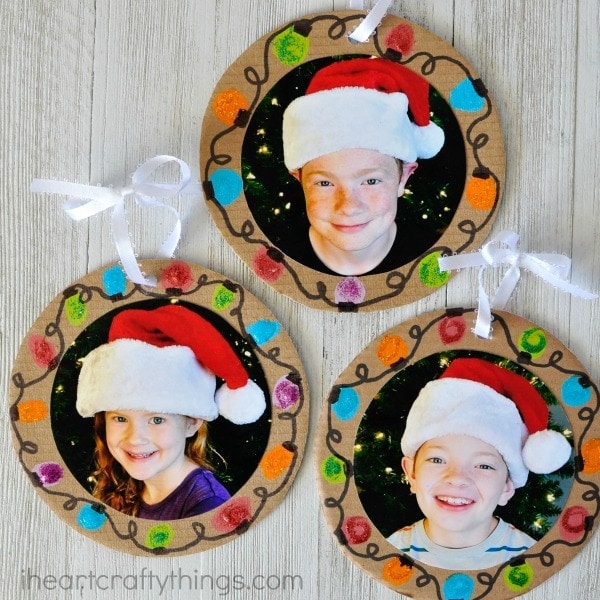 sweet photo ornaments
