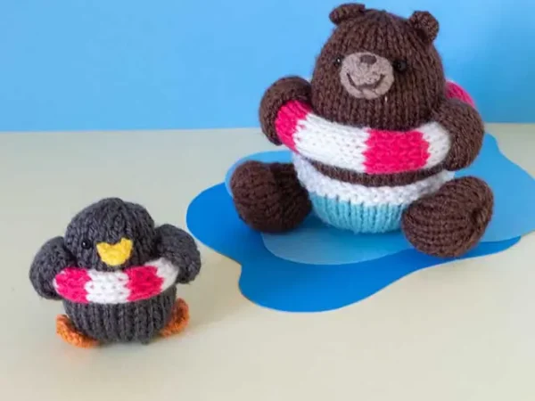 adorable bear knitting pattern amigurumi