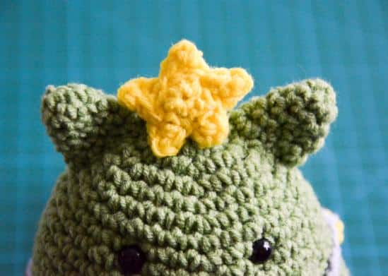 sew on the star