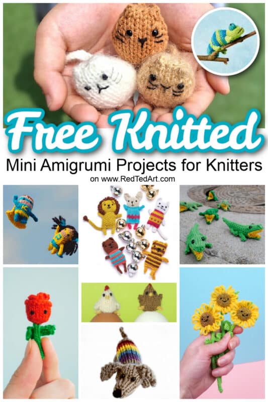 Free Mini Knitting Patterns for Amigurumi Lovers that knit!