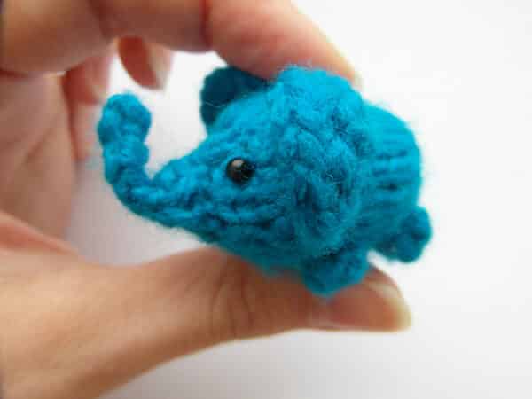 mini elephant knitting pattern