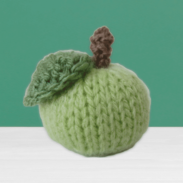 apple knitting pattern
