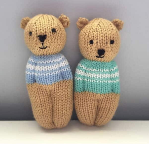 izzy bear knitting pattern for fre