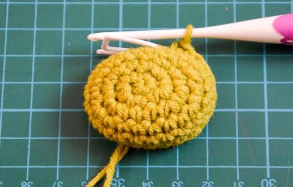 Start frankenstein's crochet head