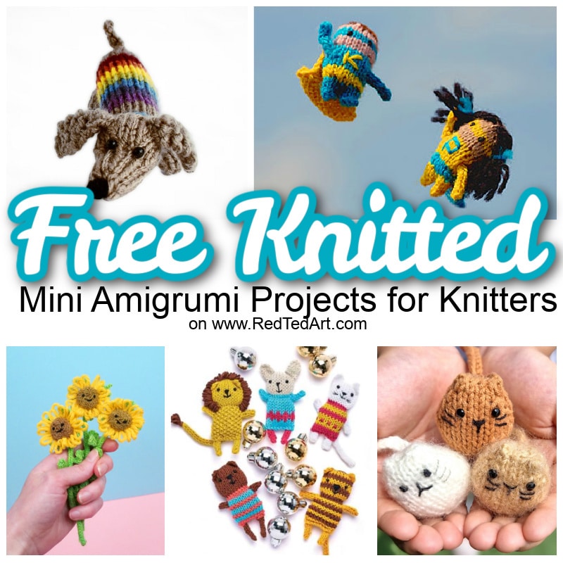 super cute mini knits perfect for random acts of kindness