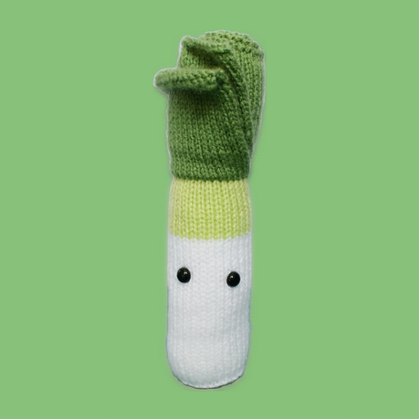 how to knit a leek jellycat amuseables