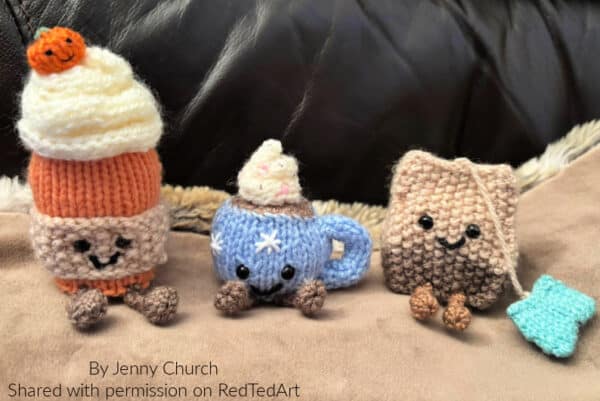 meet the amigurumi tea time friends