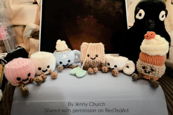 mini knitting patterns amuseables by jellycat
