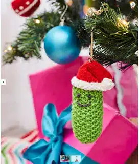 pickle knitting pattern for free
