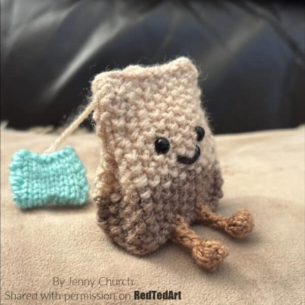how to knit a jellycat teabag amuseables