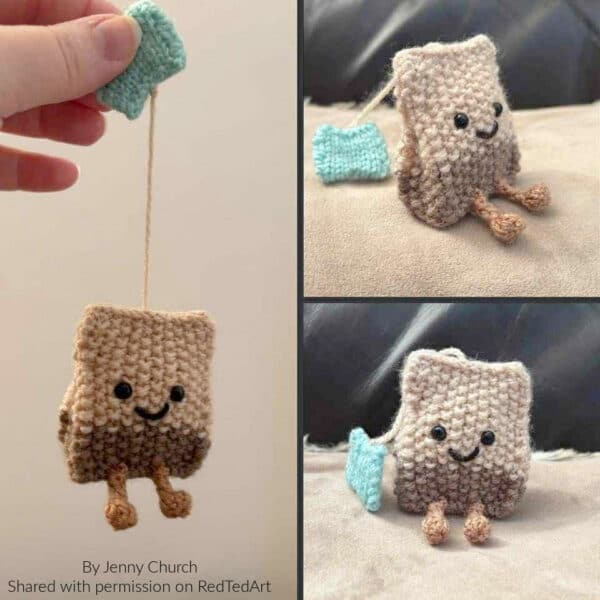 free teabag with legs knitting pattern jellycat consumables