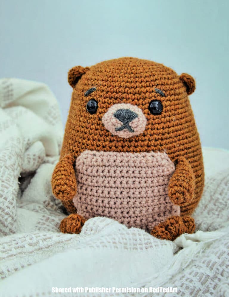 badland Prairie Dog crochet pattern