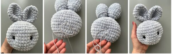 how to make cute amigurumi eyes