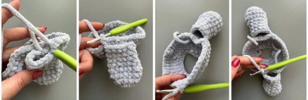 how to attach arms to the body