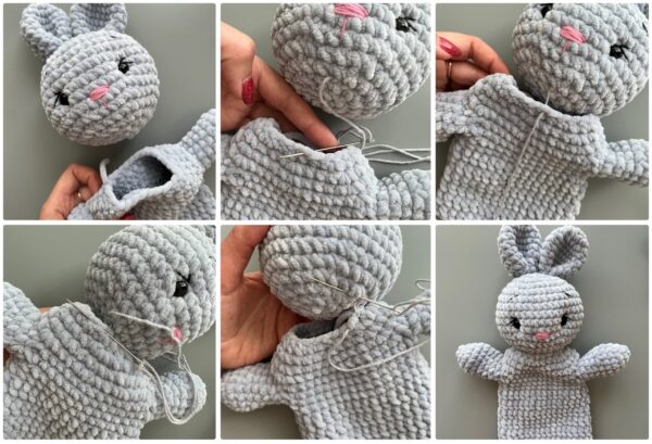 how to sew your hand puppet