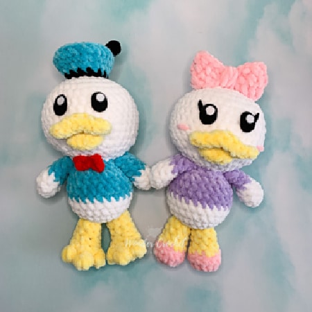 Free Donald Duck Crochet Pattern