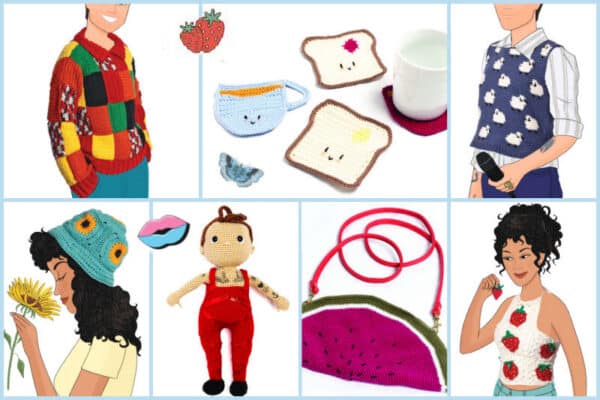 Sample Projects for Harry Styles super fans that crochet
