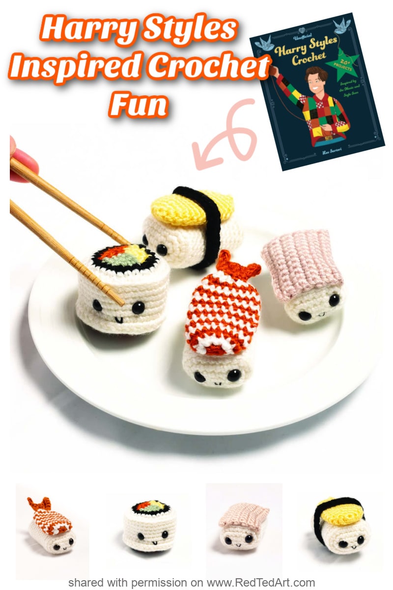 Sushi Crochet Patterns for Free - Harry Styles inspired