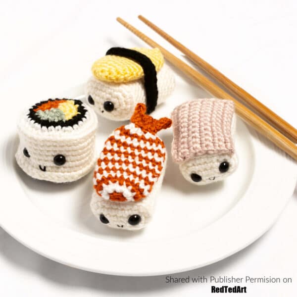 diy amigurumi sushi patterns for free