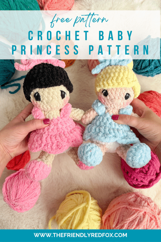 Plush Princess Dolls Crochet Pattern