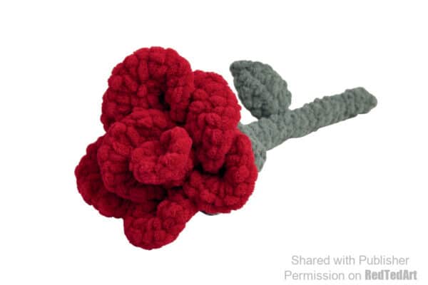 crochet rose