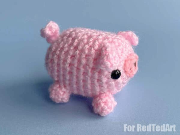 loaf pig crochet pattern ornament