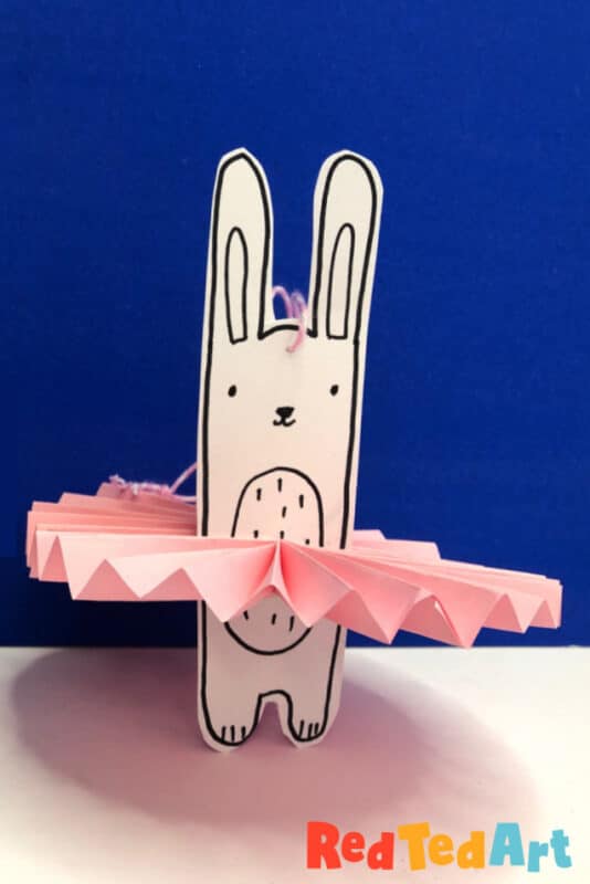 paper easter bunny crafts