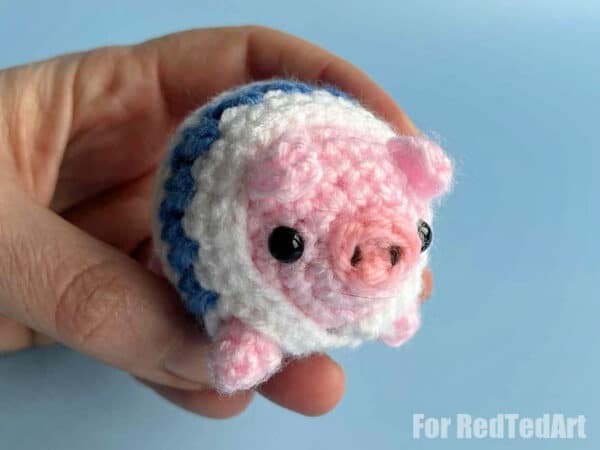sweater pig ornament