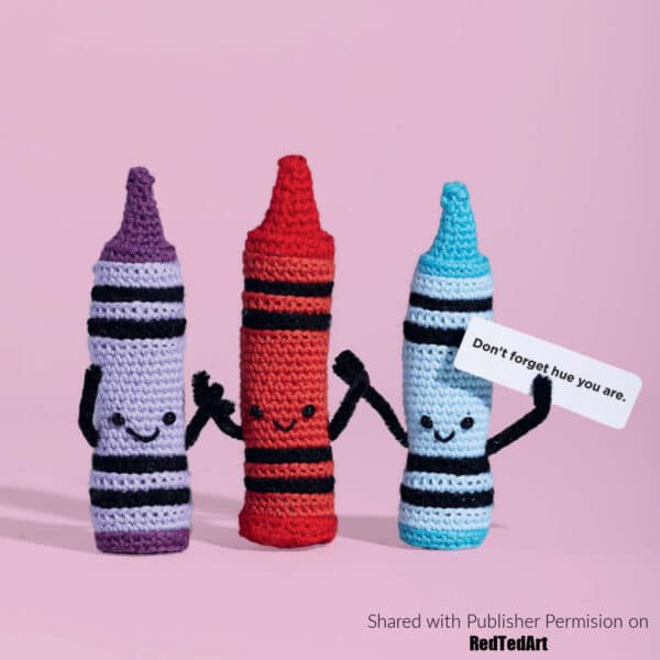CRAYON Crochet pattern free