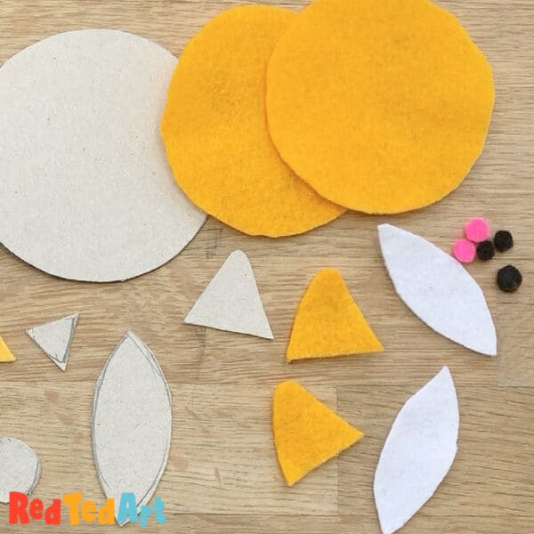 fox shapes cut out