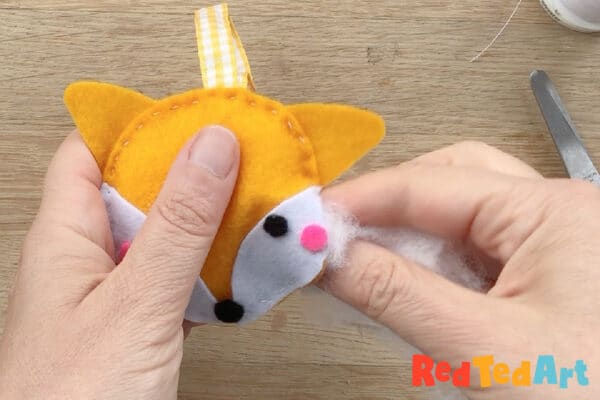 stuff the fox ornament