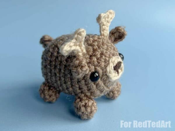 cute crochet reindeer