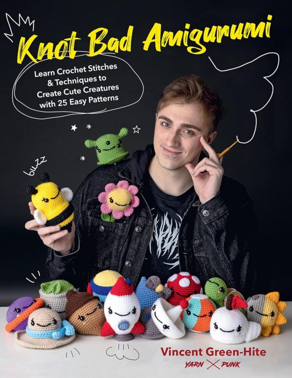 knot bad amigurumi crochet patterns book