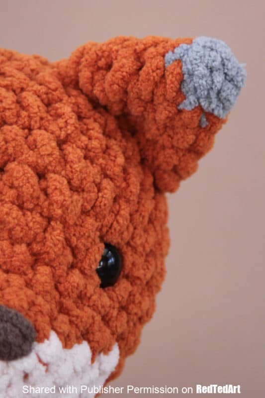 crochet fox ears