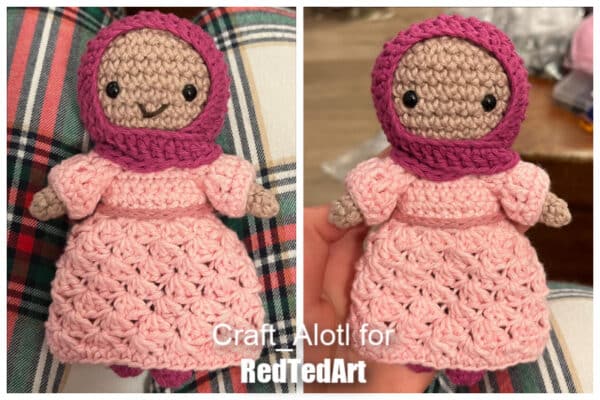 Free Amigurumi Hijab Crochet Doll Pattern
