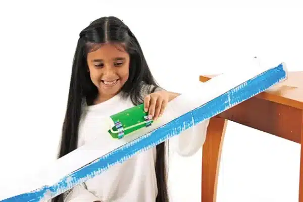 how to make a bobsleigh track