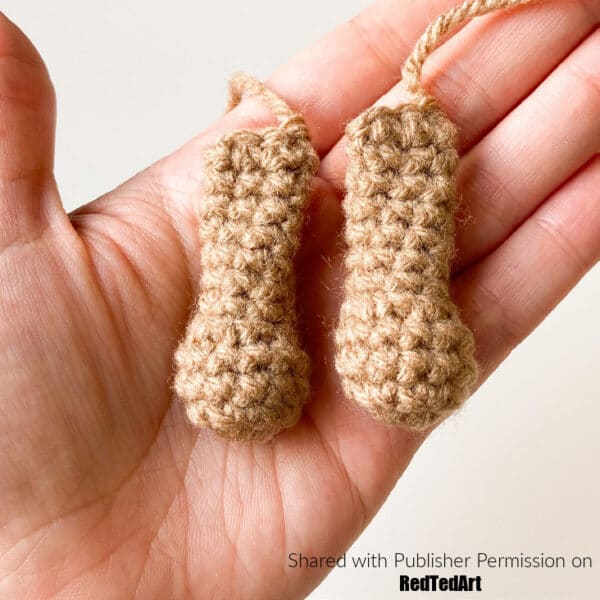crochet arms