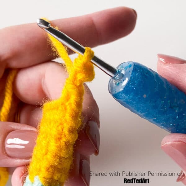 crochet wing