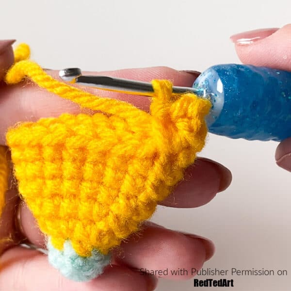 crochet wing