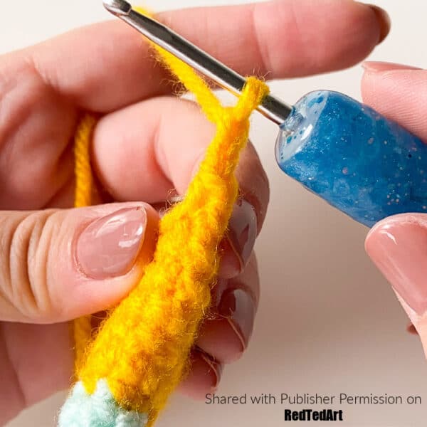 crochet wing