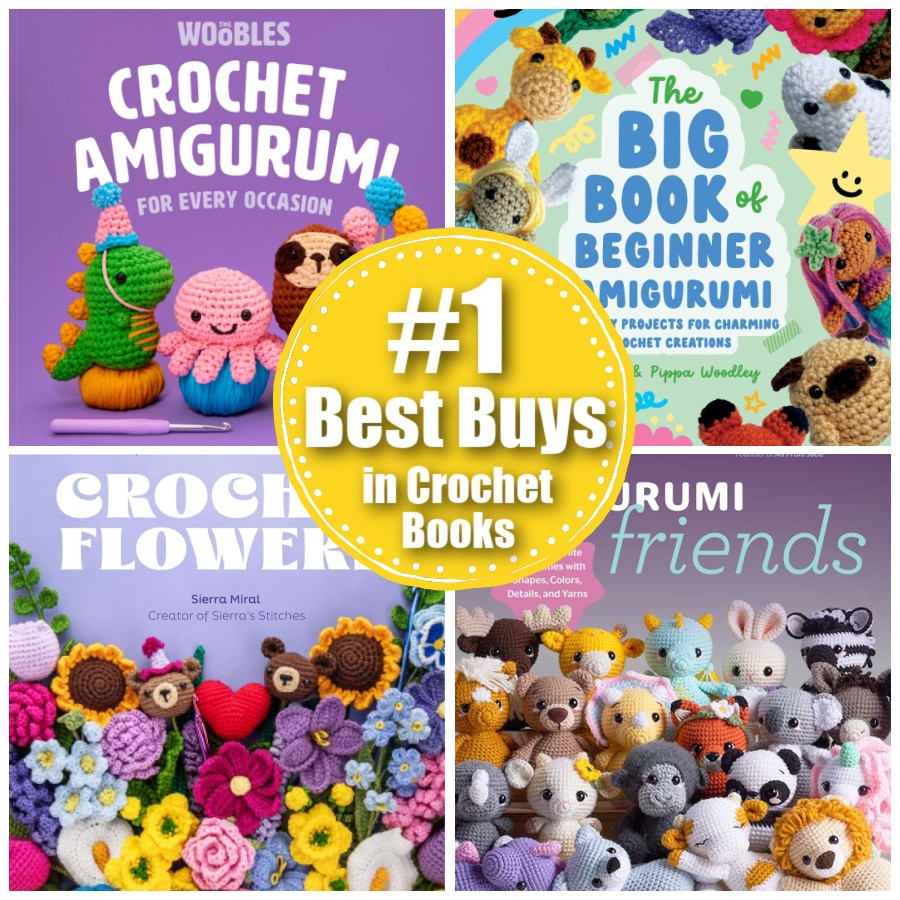 top crochet books for beginners