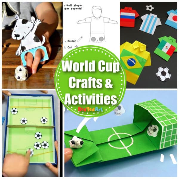 World cup crafts and activities for football and soccer fans