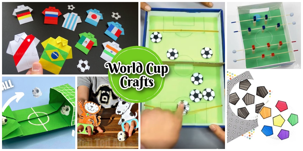 celebrating the world cup, then take a look at these fantastic soccer craft ideas and activities