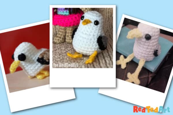 seagull amigurumi projects