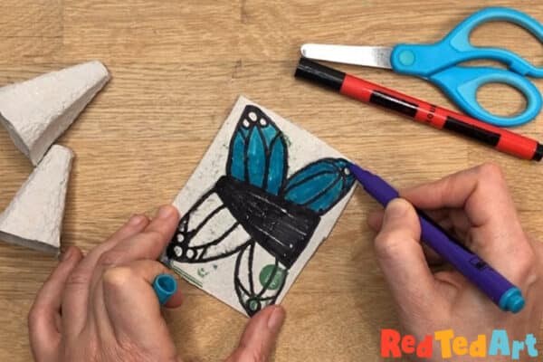 colour your butterfly